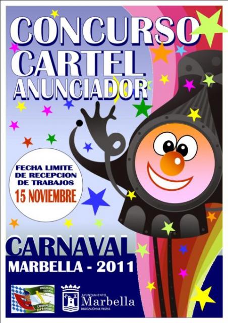 Cartel Anunciador Concurso Carteles Carnaval 2.011